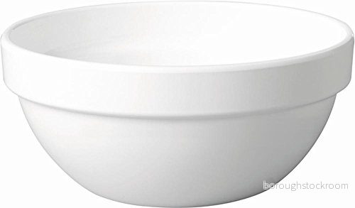 APS 83696 CASUAL MAXI melamin skål, Ø 10 x 4, 5 cm 0,15 l. vit 4004133836969