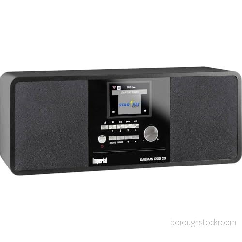 Imperial Dabman I200 Internet/Dab+ Radio Med Cd Spelare, Svart, 7,62 cm 4024035222363