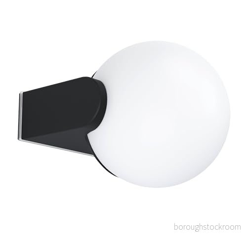 EGLO RUBIO outdoor wall lamp black/white 9002759995720