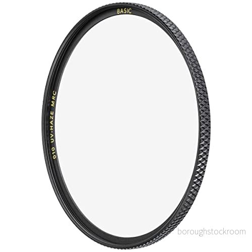 B W UV haze och skyddsfilter 010 MRC Basic 39 mm (16 x kompenserad, professionell), svart, 1100131 4012240044955