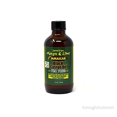 Jamaicaanse Mango & Limoen Black Castor Oil Tea Tree 4 oz 714924022894