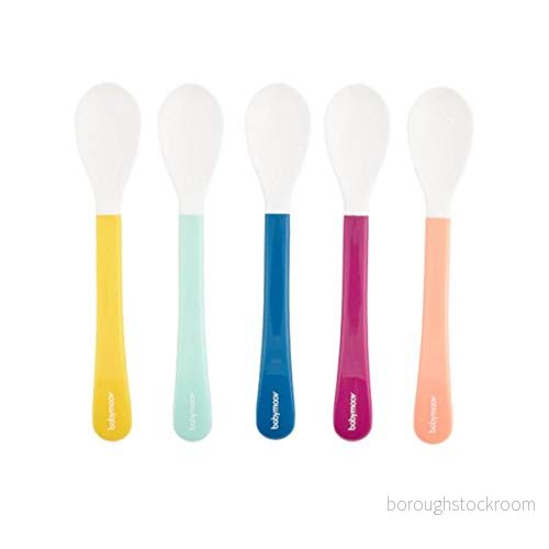 Babymoov Silicone Spoon for Baby 1st Age Blue 3661276154520