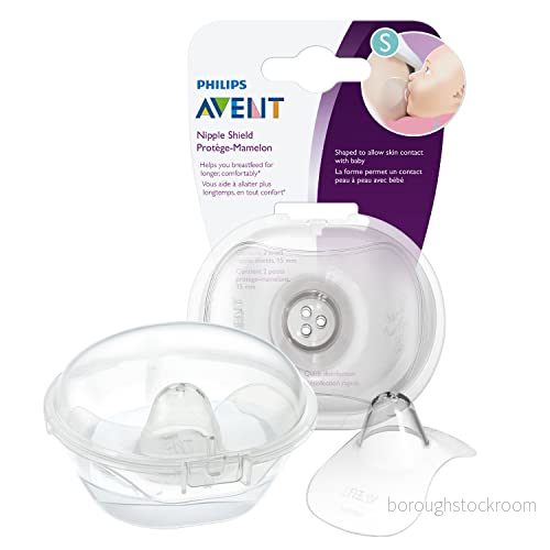 Philips Avent Bröstvårtsskydd Hjälper dig att amma längre och bekvämt barnet få grepp Skyddar såriga bröstvårtor Small (15mm) 2 pack SCF153/01 8710103907619