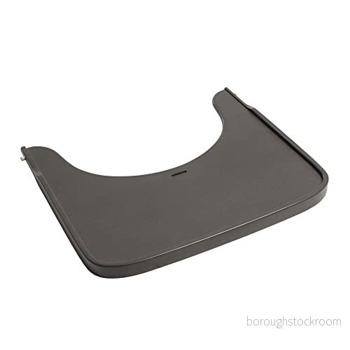 hauck Matbräda i trä för Alpha+ & Beta+ barnstol trä, alpha träbricka, barn 636 månader, matbord av FSC® certifierat bokträ med förhöjd kant (träkol) 4007923550526