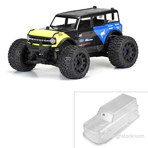 1/8 2021 Ford Bronco Clear Body: MAXX, E REVO 2.0 675118179629 1/8 2021 Ford Bronco Clear Body: MAXX, E REVO 2.0 675118179629