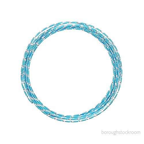 Vaessen Creative aluminiumtråd, m, pysseltråd, dekorativ tråd, blomtråd, diamantsmycken, 2 mm x 5 meter Flexibel smyckestråd, turkos, 500 0,2 cm 8716052168798