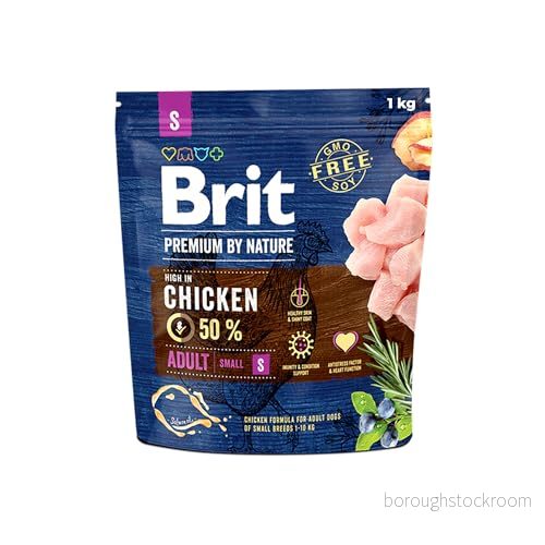 BRIT Premium naturligt vuxen S kyckling 1 kg 8595602526284