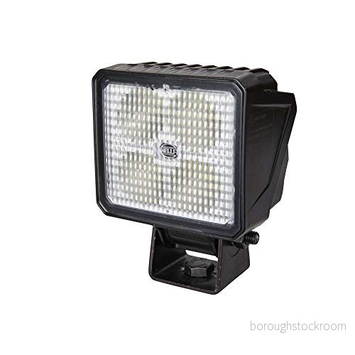 HELLA LED Arbetsstrålkastare Eco 18 12V / 24V 1350lm skruvad/påbyggd svängbar monteringsbygel Närfältsbelysning Kabellängd: 500mm Kontaktutförande: DEUTSCH kontakt 1GA 996 479 001 4082300704280