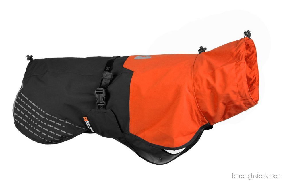 NonStop Dogwear Fjord Regnrock, Orange/Svart (45) 7071652296380