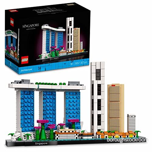 LEGO Architecture Singapore, Byggmodellsats för Vuxna, Skyline-samling, Presentidé 21057 5702017152332