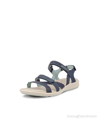 ECCO Cruise II Vandringssandaler, Storlek: 37, Marine/ice flower Skinn 809704847184
