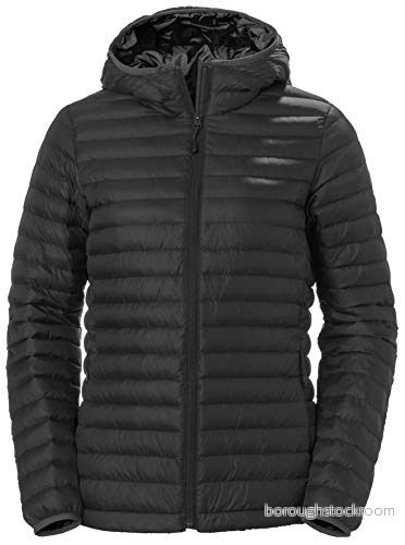 Helly Hansen Womens Sirdal Hooded Insulated Jacket, S, Black 7040056096742