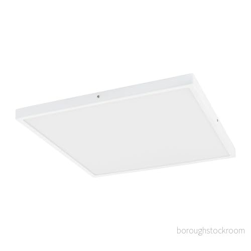 EGLO LED taklampa Fueva 1, 1 glödlampa taklampa, L: 50 x cm, färg: vit, neutral material: Aluminium, plast, vägglampa 9002759972776