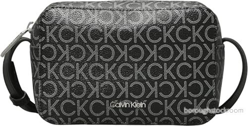 Calvin Klein MUST Camera mono Axelremsväska, Storlek: One Size, Black 8719856814458