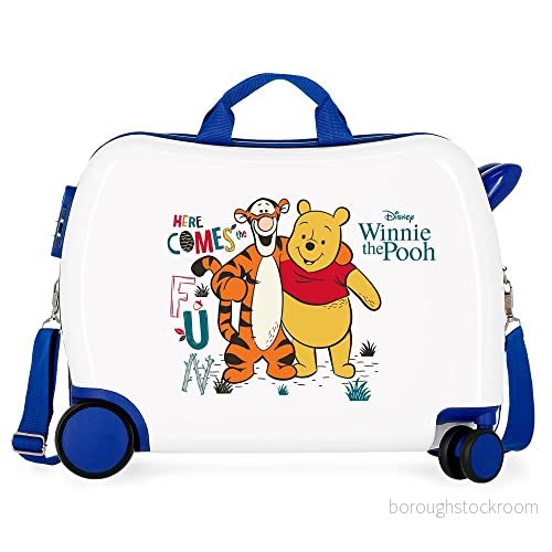 Disney Nalle Puh Kabinvagn, Vit, Talla Unica, barn resväska 8435692705407