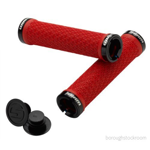 Sram MTB låsgrepp med 2 klämmor och slutplugg Röd NA 710845622083