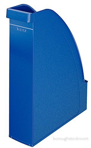 Leitz stående samlare A4, 6 pack, för användning i och liggande format, blå, Plus serien, 24760035 4002432514410