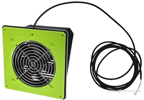 Kerbl Hobbyfarming Smartcoop Ventilation För Kycklingar, Luftutblåsning, Hälsosamt Klimat, Intervallkontroll 4018653268056