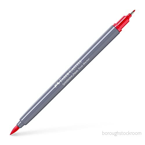 Faber Castell Goldfaber Aqua Dual Marker lysande röd 4005401646228