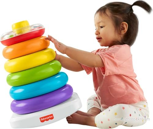 Fisher Price Giant Rock a Stack Aktivitetsleksak 887961818994