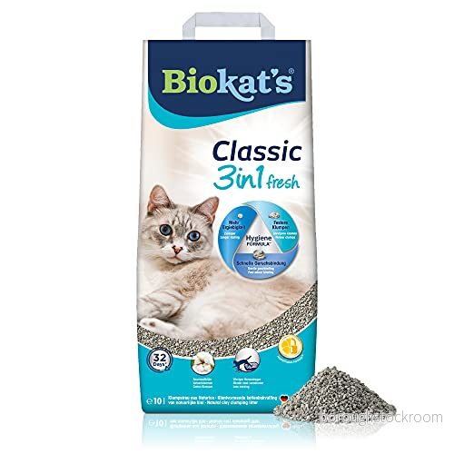 Biokat's Classic 3in1 fresh Kattströ, 10 l 4002064613413