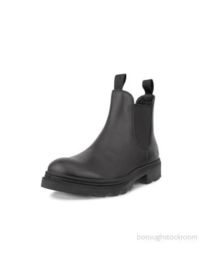 ECCO Grainer W Stövletter, Storlek: 37, Black Mocka 194890881822