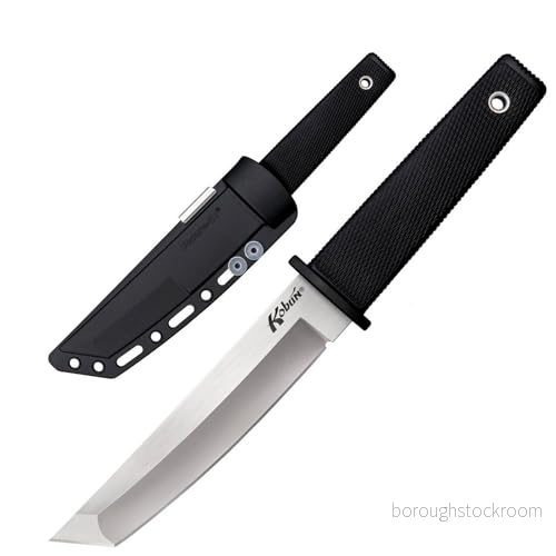 Cold Steel Kobun, svart Kraton handtag, vanligt 705442008132