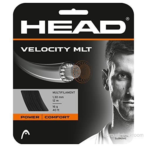 HEAD Unisex vuxen Velocity MLT set tennissträng svart, 17 726424106530