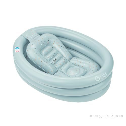 Babymoov Aquadots Inflatable baby bath with support toddler travel paddling pool 3661276175259