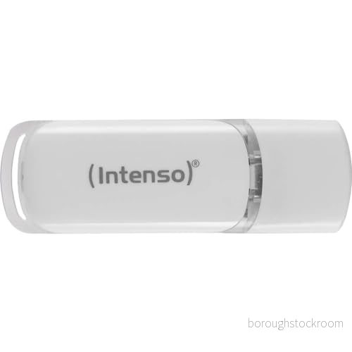 Intenso Flash Line, 64 GB USB C sticka, Super Speed 3.2 Gen 1 x 1, vit 4034303029662