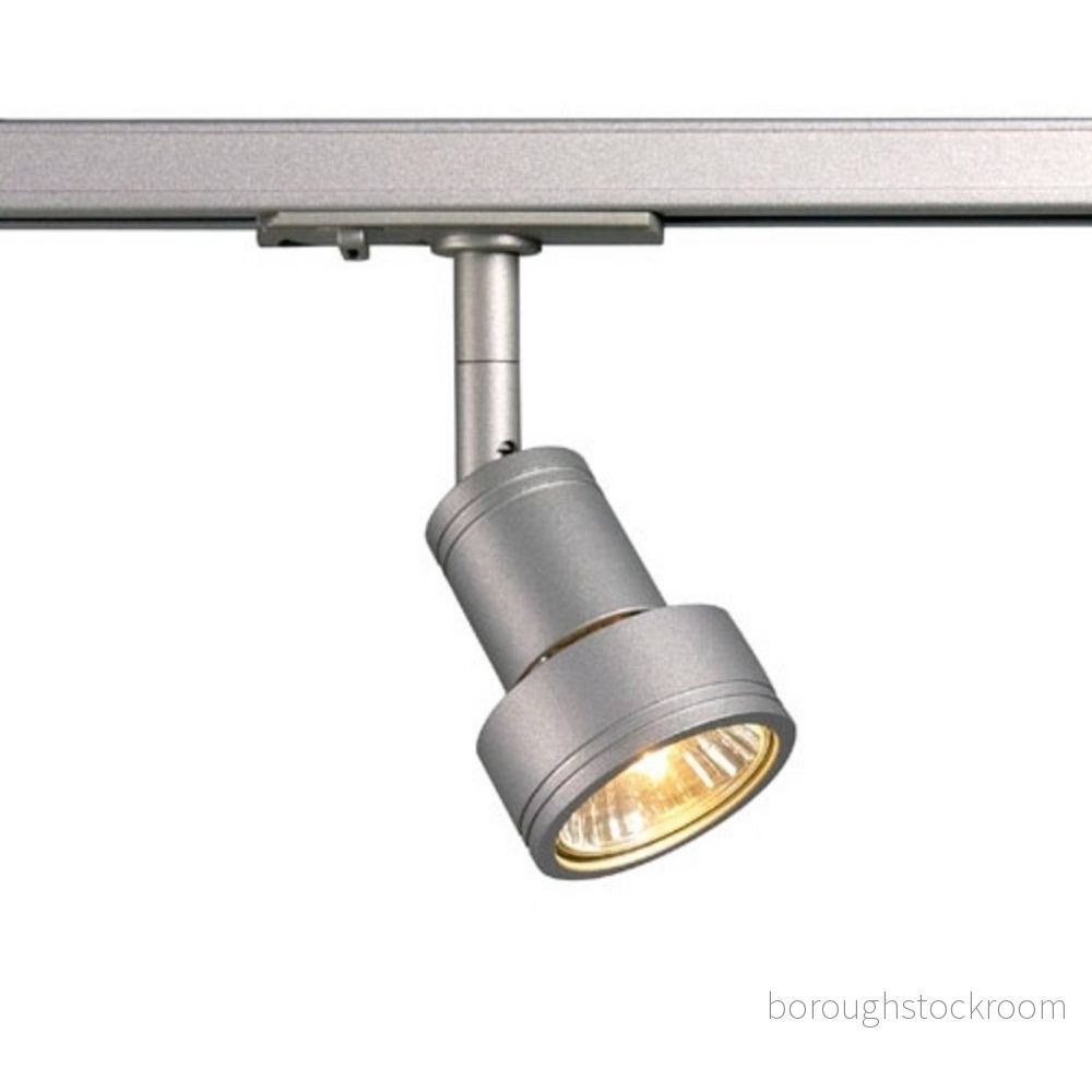SLV Spotlight 1 fas spår, aluminium, 50 W, grå 4024163086202