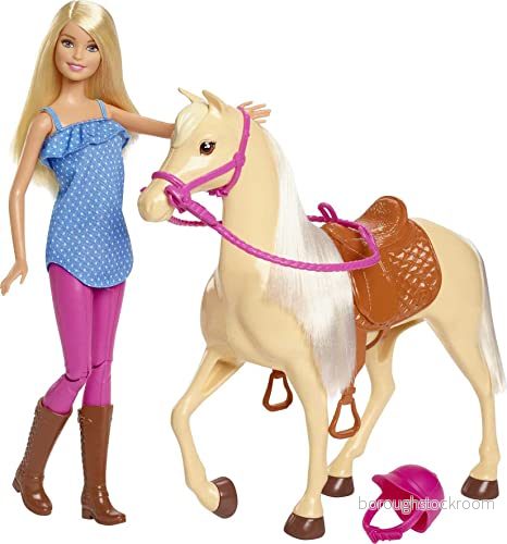 Barbie FXH13 - Barbie-docka med Häst 887961691351