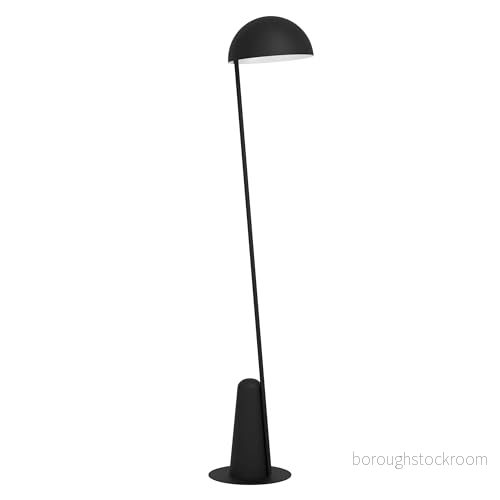 EGLO Golvlampa Aranzola, understrålande, svart 9008606240029